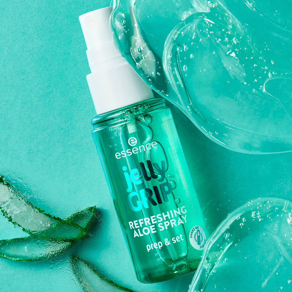 Essence Jelly Grip refrescante con aloe spray 50 ml