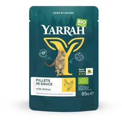 Yarrah Katze Pouch - Huhn in Sauce bio 85g