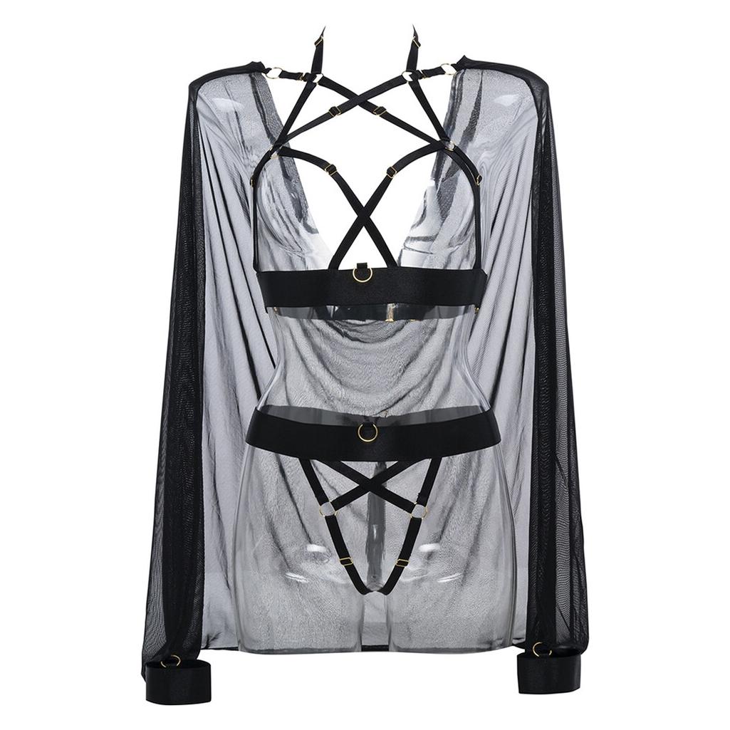 Allure Sweet Little Lies - Harness Set - OS (Elastane/Spandex, Polyamide (PA), Polyester) (A1132)