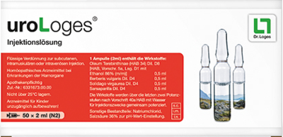 Dr. Loges + Co. GmbH UROLOGES Injektionslösung Amp. 50X2 ml 03023941