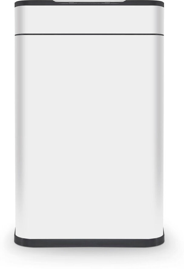 Tower Ozone Sensor Bin, Large 60L, Hands Free Opening, Carbon Filter White 60L