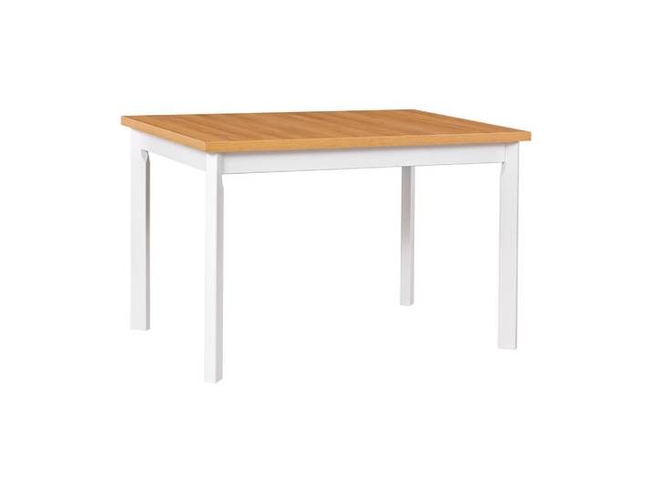 Leaf Design Esstisch Max 5 P, Birkefarben, Weiß, Holz, Echtholz,Buche, Holz Optik, Rechteckig, 120x78x80 cm, Esszimmer, Esstische