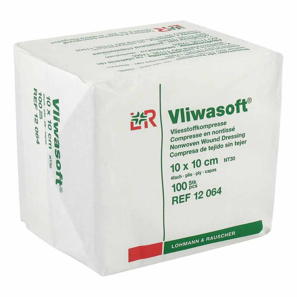 Lohmann & Rauscher GmbH & Co.KG Vliwasoft Vlieskompressen 10x10 cm unsteril 4l. 03806933
