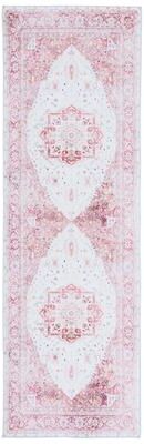 SAFAVIEH Tucson Machine Washable Slip Resistant Cynthia Oriental Medallion Rug
