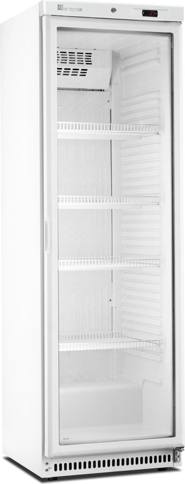 Saro Kühlschrank ARV 430 CS mit Glastür - 386 Liter, weiß