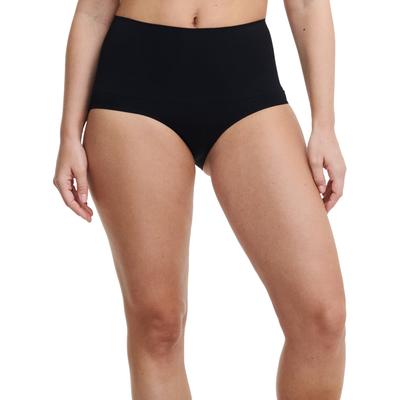 Shapingslip CHANTELLE "SMOOTH COMFORT", Damen, Gr. S, schwarz, Obermaterial: 79% Polyamid, 19% Elasthan, 1% Baumwolle, 1% Polyester, unifarben, körpernah, Unterhosen, glättender Effekt