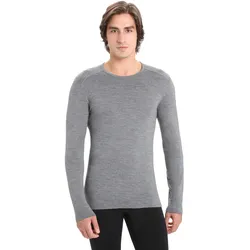 Icebreaker Herren 260 Merino Tech Langarmshirt - S - Gritstone Heather