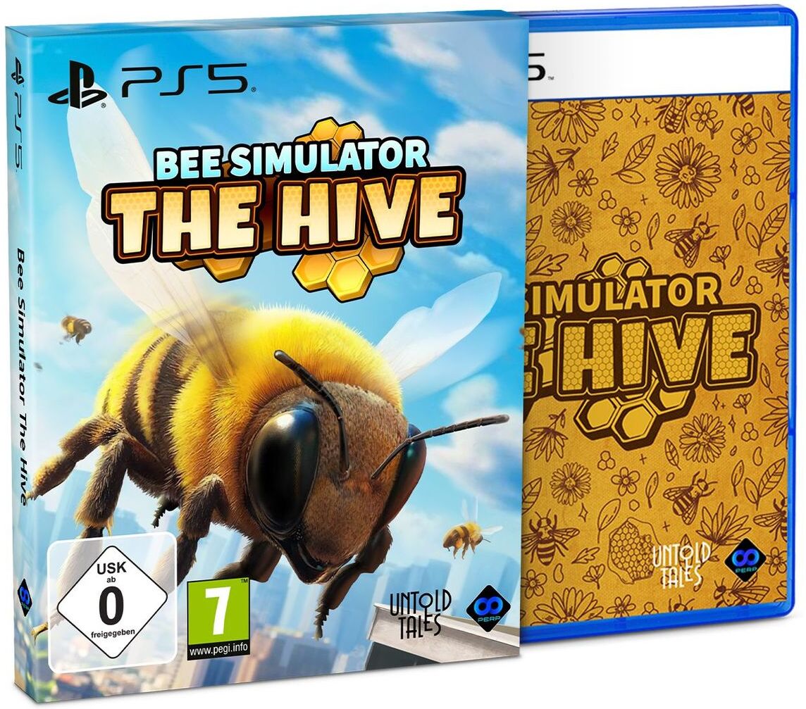 PERP GAMES Spielesoftware "Bee Simulator The Hive", gelb (weiß, neutral), PlayStation 5, Spielesoftware, Spielesoftware