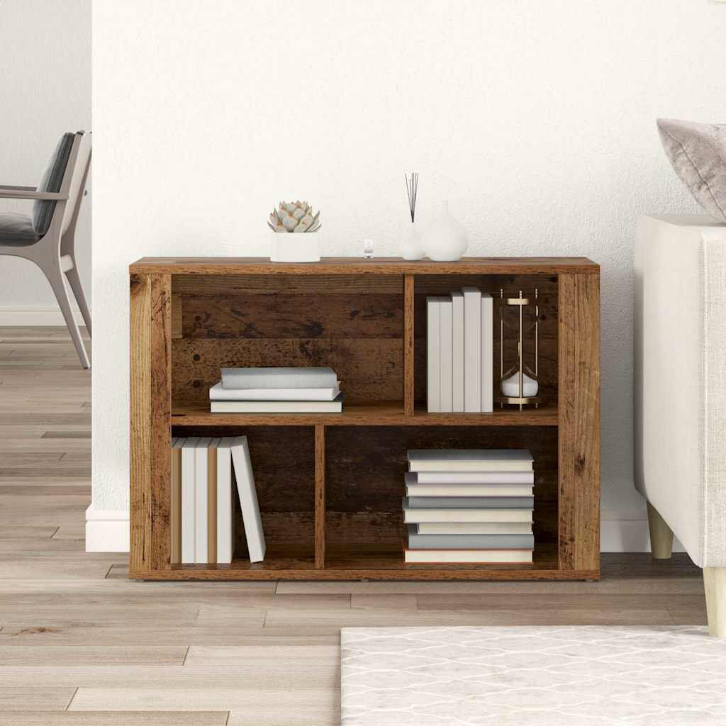 Lily Manor 80cm Sideboard Old Wood 53cm H X 80cm W X 30cm D