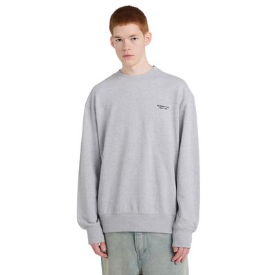 Sweatshirt ELEMENT "Element Co", Herren, Gr. S, grau (mid grau heather), Obermaterial: 70% Baumwolle, 30% Baumwolle., Sweatshirts Sweatshirt