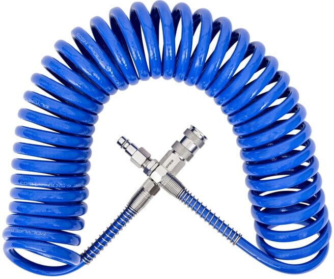 Tuyau spiralé STIER SSL-762/635, 10 bar, tuyau 7,62 m , tuyau pneumatique (903088)