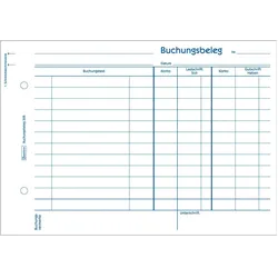Avery, Formular, Formularbuch Buchungsbeleg