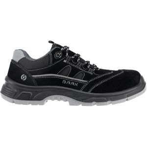 BAAK Sicherheitsschuhe Hugo2, ESD, S1PS, Halbschuhe, Stahlkappe, Veloursleder, Gr. 39