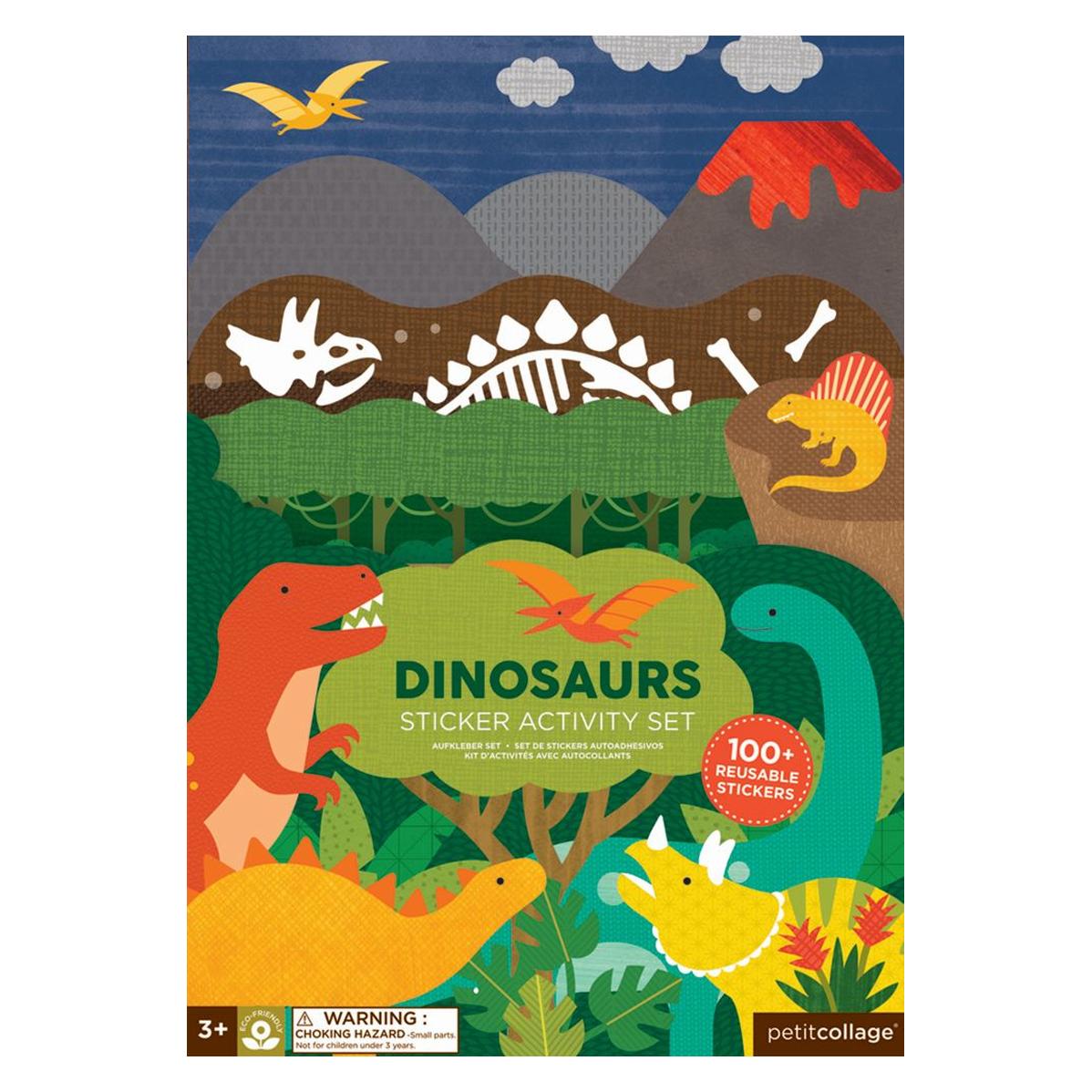 Petitcollage Sticker Activity Set Dinosaurier (14404068)