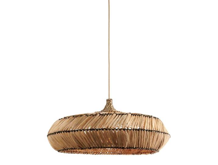 GOOD&MOJO - Suspension Rinjani - Marron - Ø60x250 cm - Lampe de table à manger - Lampe de salon - Lampe de chambre - Salon