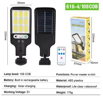 Inspired Finds Outdoor Solar Motion Sensor LED Wall Light For Pathway Fence Garden solar Motion Light 1pc