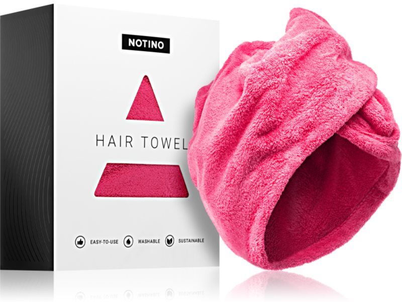 Notino Spa Collection Hair Towel Handtuch für das Haar Pink 1 St.