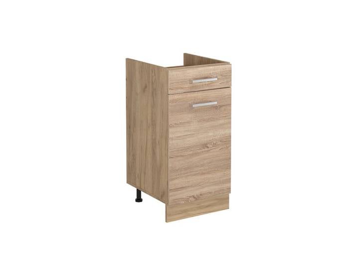 Vicco Unterschrank R-Line, Sonoma/Goldkraft Eiche, 40 cm ohne Arbeitsplatte (1-St)