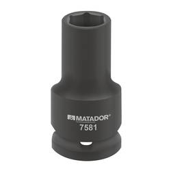 Matador Schraubwerkzeuge 75810500 Außen-Sechskant Schlagschrauber-Steckschlüsseleinsatz 50 mm 3/4 50 mm 3/4 (20 mm)