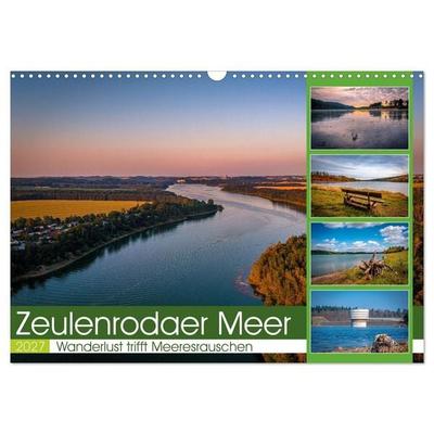 Zeulenrodaer Meer - Wanderlust trifft Meeresrauschen (Wandkalender 2027 DIN A3 quer), CALVENDO Monatskalender