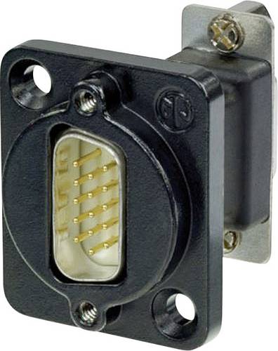 Neutrik NADB15MF-B D-SUB Adapter D-SUB-Stecker 15pol. - D-SUB-Buchse 15pol. 1St.