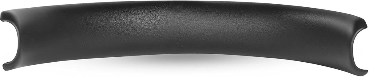 Vervangingskussens en hoofdbandhoes compatibel met Bose QuietComfort Ultra draadloze hoofdtelefoon van eiwitleder, zwart