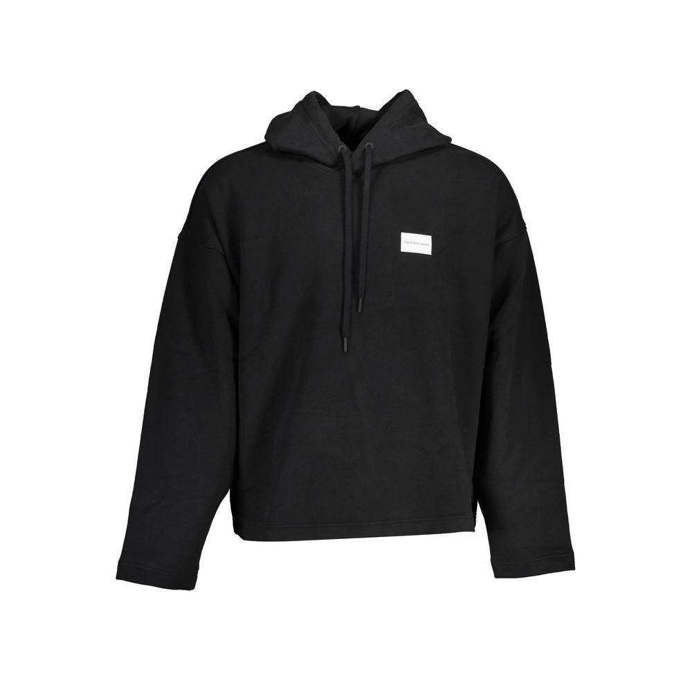 Calvin Klein Schwarzes Baumwoll-Sweatshirt für Herren