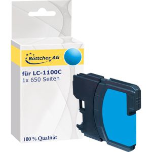 kompatibel für Brother LC-1100C cyan Druckerpatrone