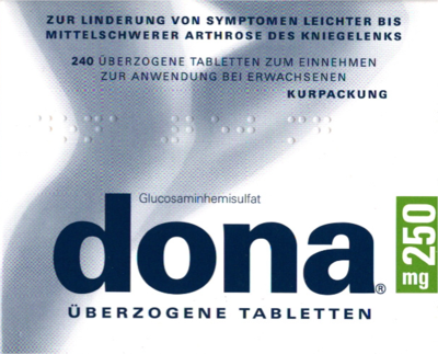 Cooper Consumer Health Deutschland GmbH DONA 250 mg überzogene Tabletten 240 St 04851108