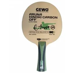 Gewo Holz Aruna Hinoki Carbon OFF - Griffform gerade - gerade