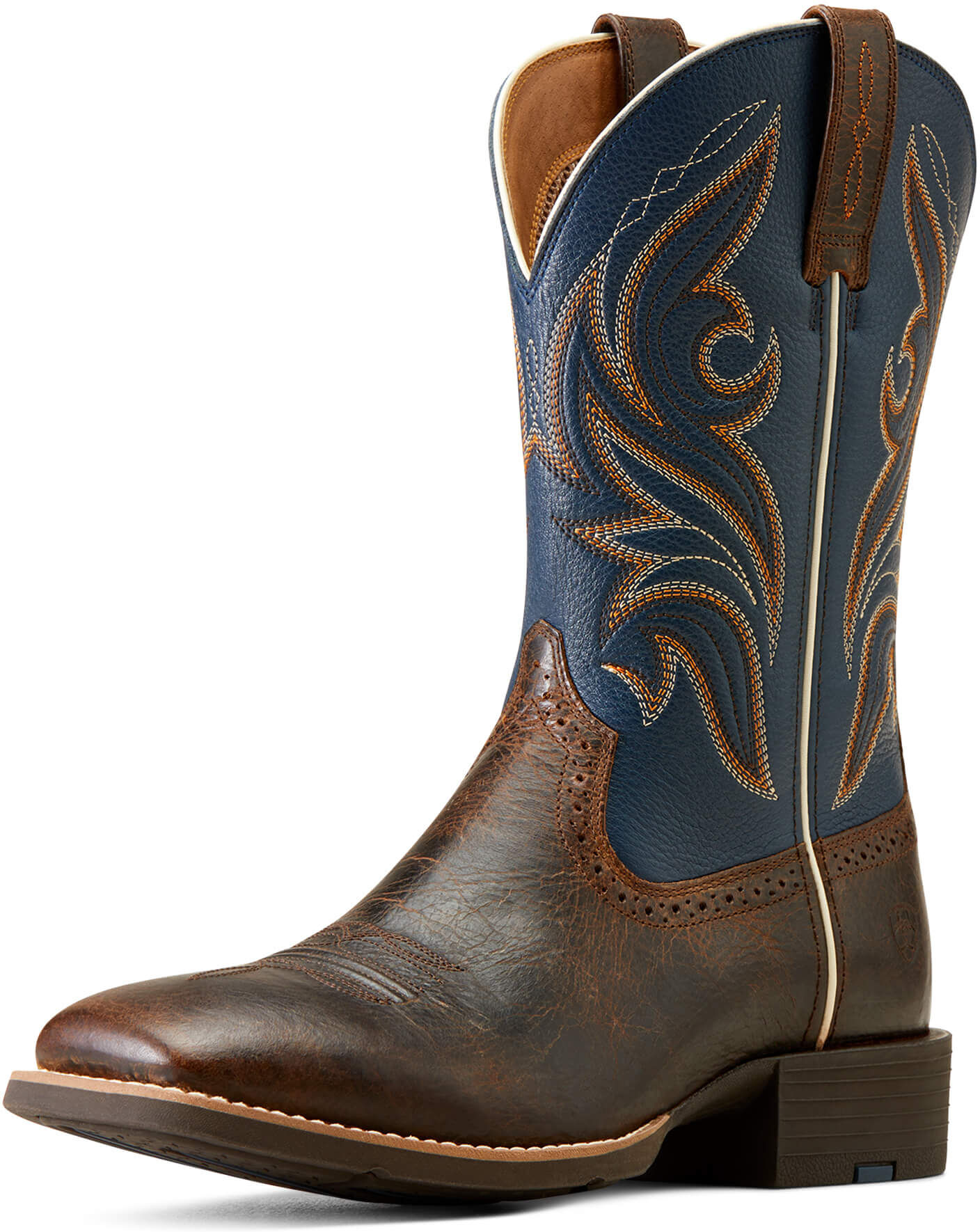 Men's Sport Knockout Cowboy Boots in Dark Whiskey, Size: 10 D / Medium by Ariat