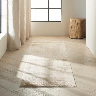 Calvin Klein Orlando Geometric Textured Modern Area Rug