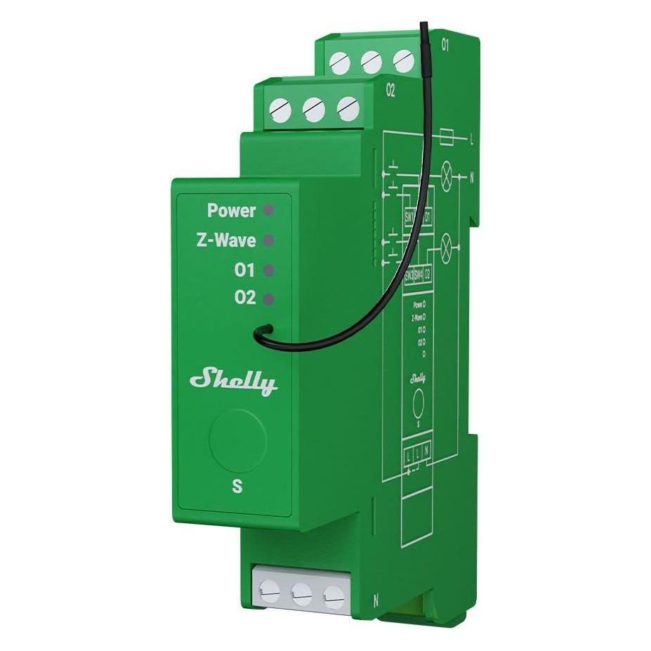 Shelly Wave Pro Dimmer 2PM (Dimmaktor) (3800235268698)