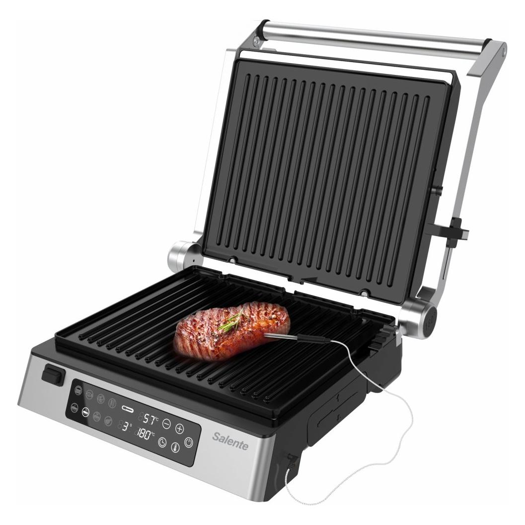Evolveo Salente FlamePro kontaktní gril s externí teplotní sondou (FLAMEPRO)