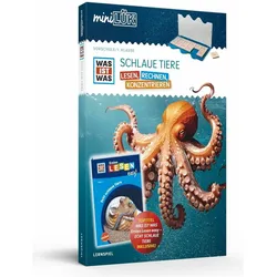 miniLÜK-Set. WAS IST WAS Schlaue Tiere Lesen, Rechnen, Konzentrieren Vorschule, Schulbücher
