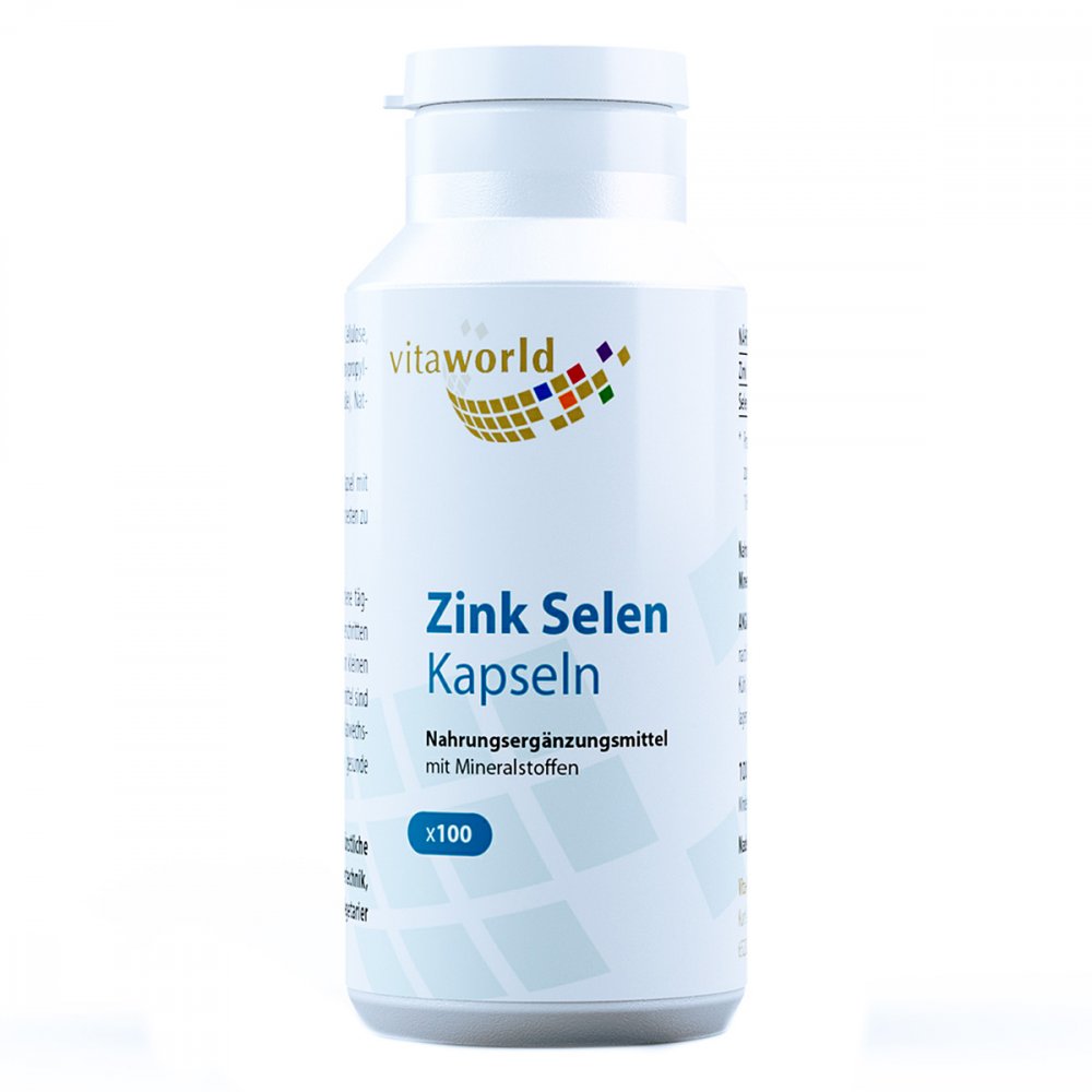 Vita World GmbH Zink Selen Kapseln 15 mg/100 [my]g 07518160
