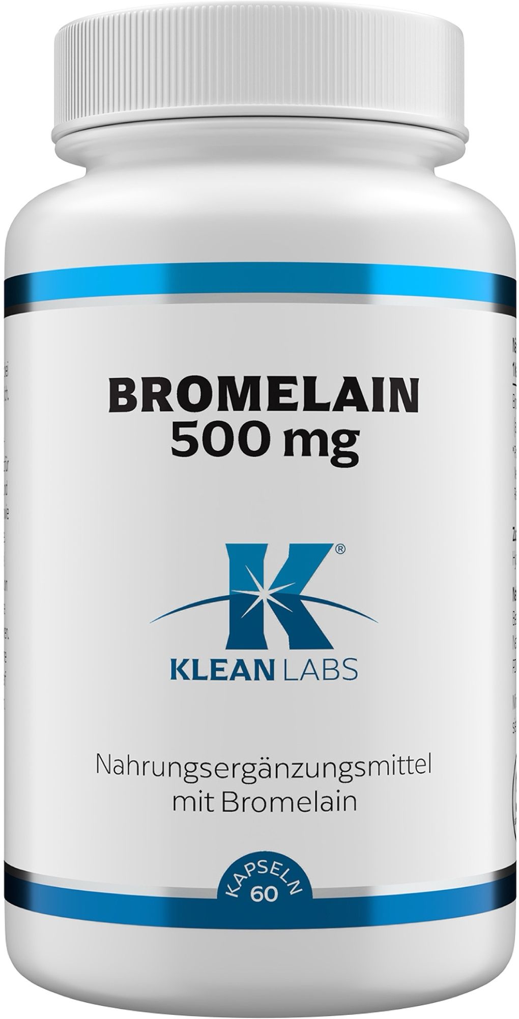 Bromelain 500 mg Klean Labs Kapseln 60 St