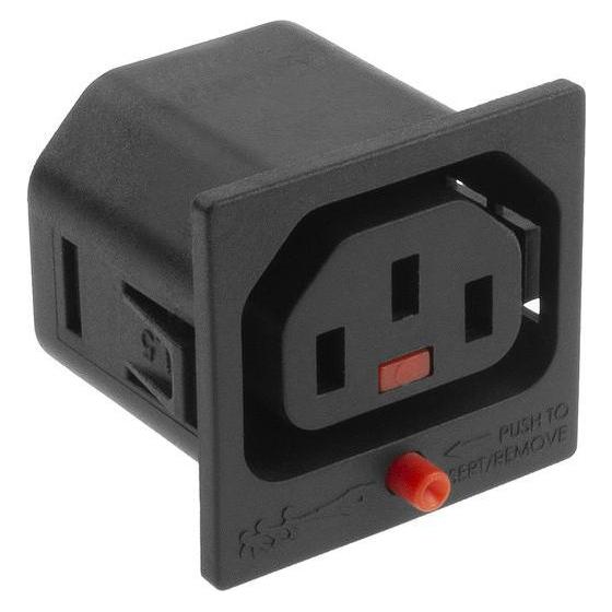 Iec Lock C13 Net Entree female lockable (PA135015BK)