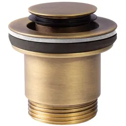 Tres Click clack Ablaufventil Simple rapid für Waschbecken mit Immer Geöffnet Option , 24284020LM 24284020LM