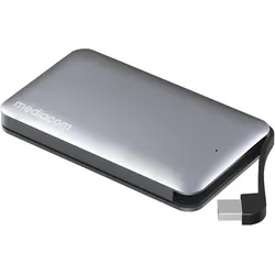 Mediacom M-HDSB3AS Externes Festplattengehäuse Externe HDD Box Grau 2.5' (2.5"), Festplattengehäuse, Grau