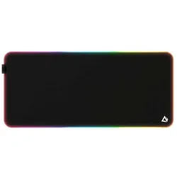 Aukey KM-P7 RGB Mouse Pad, Black (XXL), Mausmatte, Schwarz