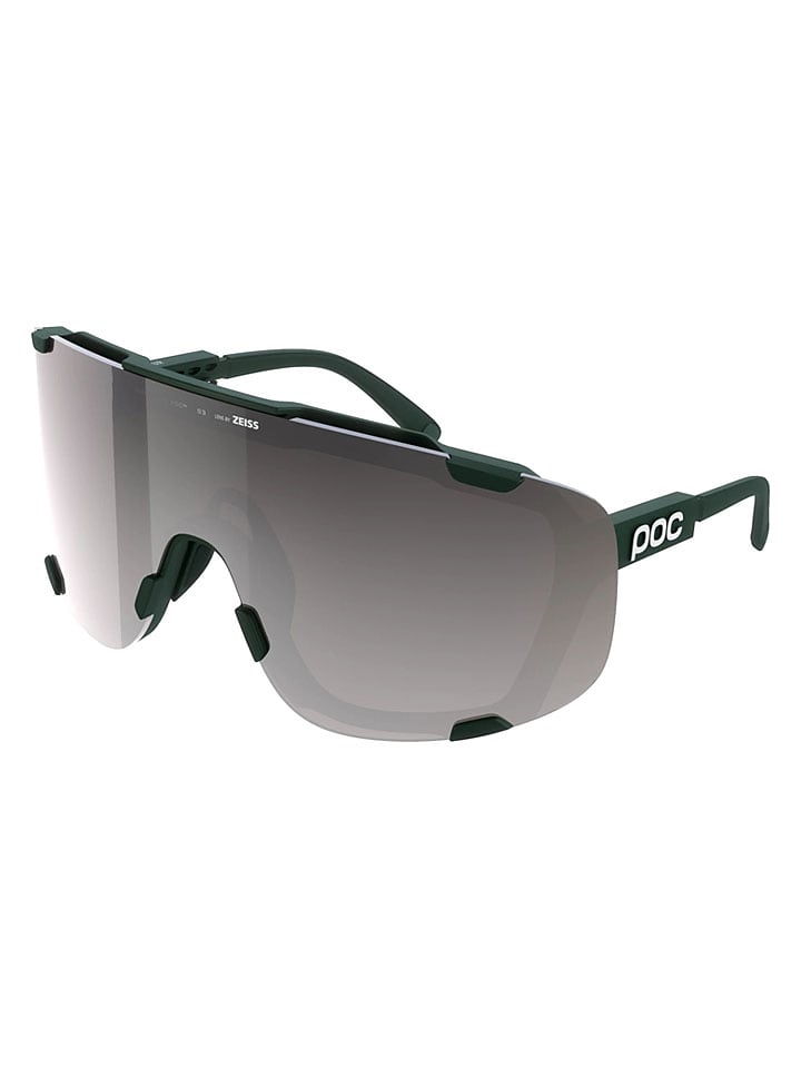 POC Fahrradbrille "Devour +" in Grün/ Braun - onesize