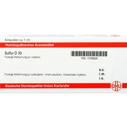 Sulfur D30 Ampullen 8 ML