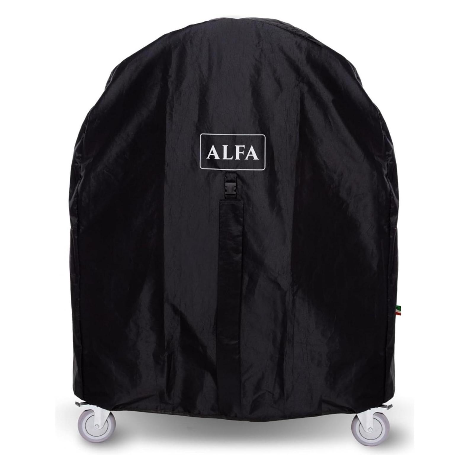 Alfa Forni Schutzhülle Schwarz 5 Pizze + Unterbau (Moderno) (ACTEL-TOP5PBAS)