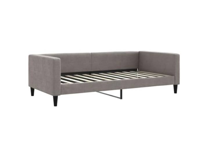 vidaXL Tagesbett Taupe 100x200 cm Stoff