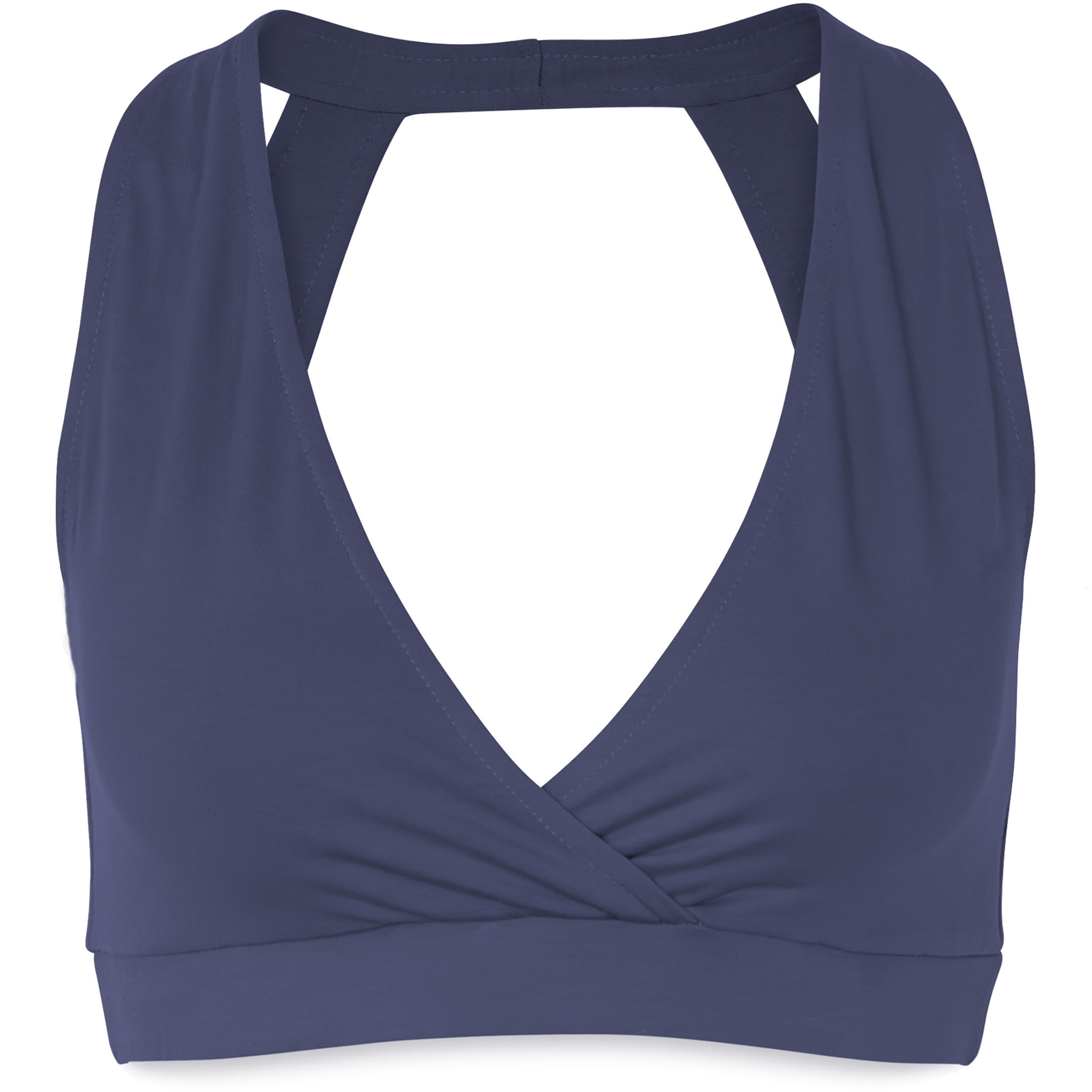 Jaya Delphine Sport BH Damen Sport-BHs blau Größe S Yoga Hautfreundlich