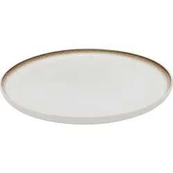 6er-Set KARE DESIGN Frühstücksteller Elio Ø 21 cm Steinzeug Weiß
