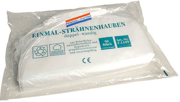 50 Stück Fripac-Medis Einmal-Strähnenhauben