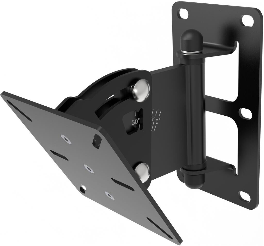 Intusonic Vesa75-100pro-B Lautsprecherhalterung Schwarz