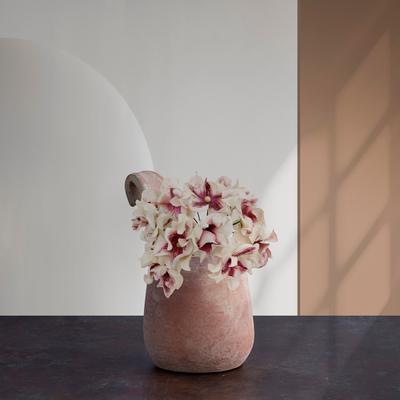 BIDK Home "Terracotta Vase Dia 7.5"" x 8.5"" H"